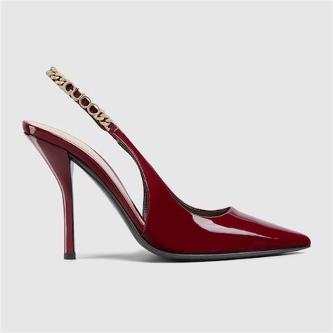 gucci signoria slingback|Gucci Signoria 45mm Slingback Pumps .